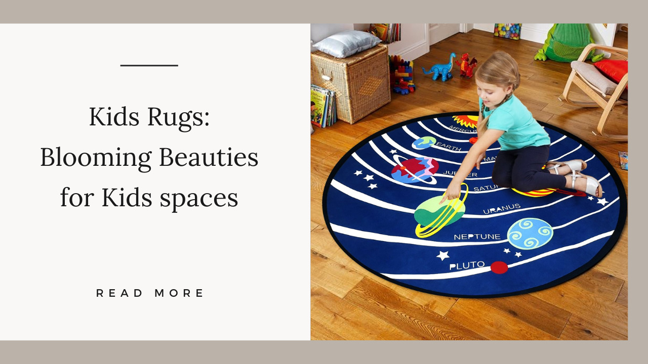 Kids Rugs Blooming Beauties for Kids spaces