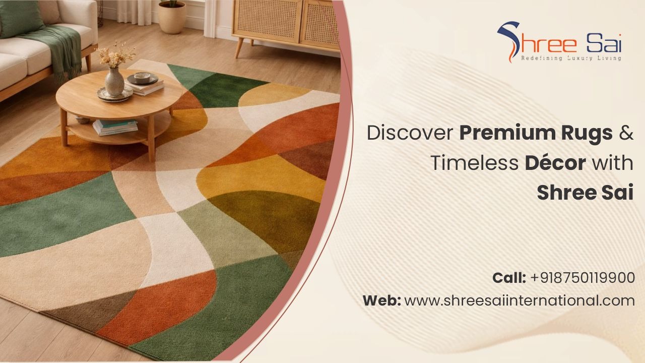 Discover Premium Rugs & Timeless Décor with Shree Sai 5 Premium