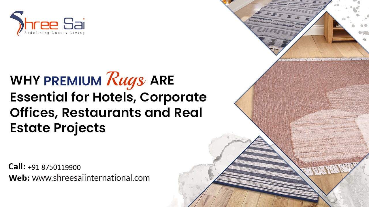 Why Premium Rugs Are Essential for Hotels, Corporate Offices, Restaurants, and Real Estate Projects 5 Premium Rugs