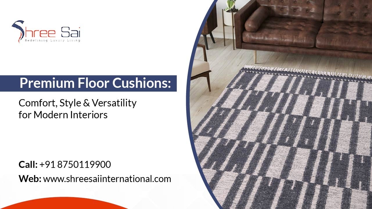 Premium Floor Cushions: Comfort, Style & Versatility for Modern Interiors 5 Premium