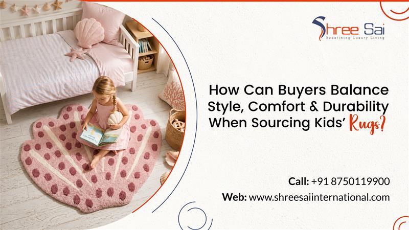 How Can Buyers Balance Style, Comfort & Durability When Sourcing Kids’ Rugs? 5 kids playroom rugs